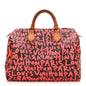 Monogram Graffiti Speedy 30 Fuchsia
