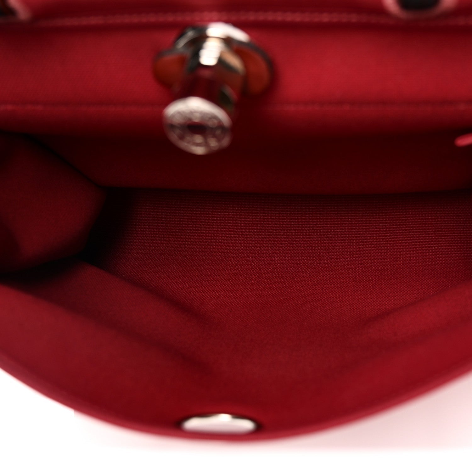 Vache Hunter Toile Herbag Zip 31 PM Rouge H Brique