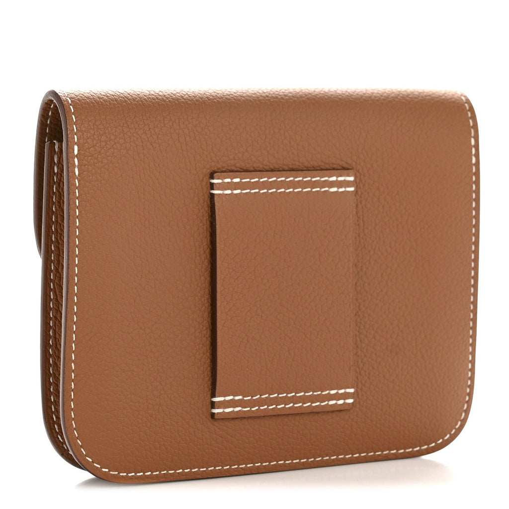 Evercolor Constance Slim Wallet Gold