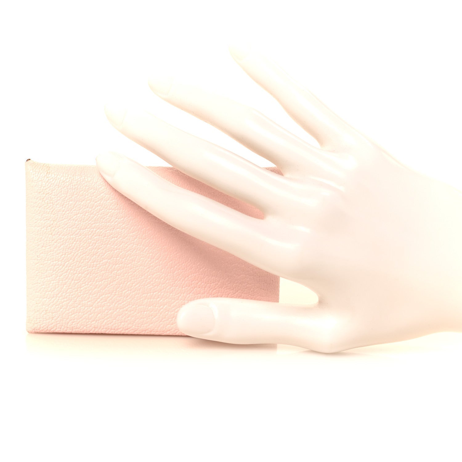 Chevre Mysore Calvi Card Case Mauve Pale