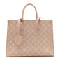 Empreinte Monogram Spring In The City Onthego MM Beige Pink Yellow