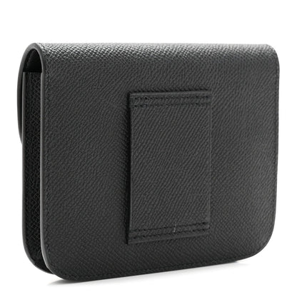 Epsom Constance Slim Wallet Black