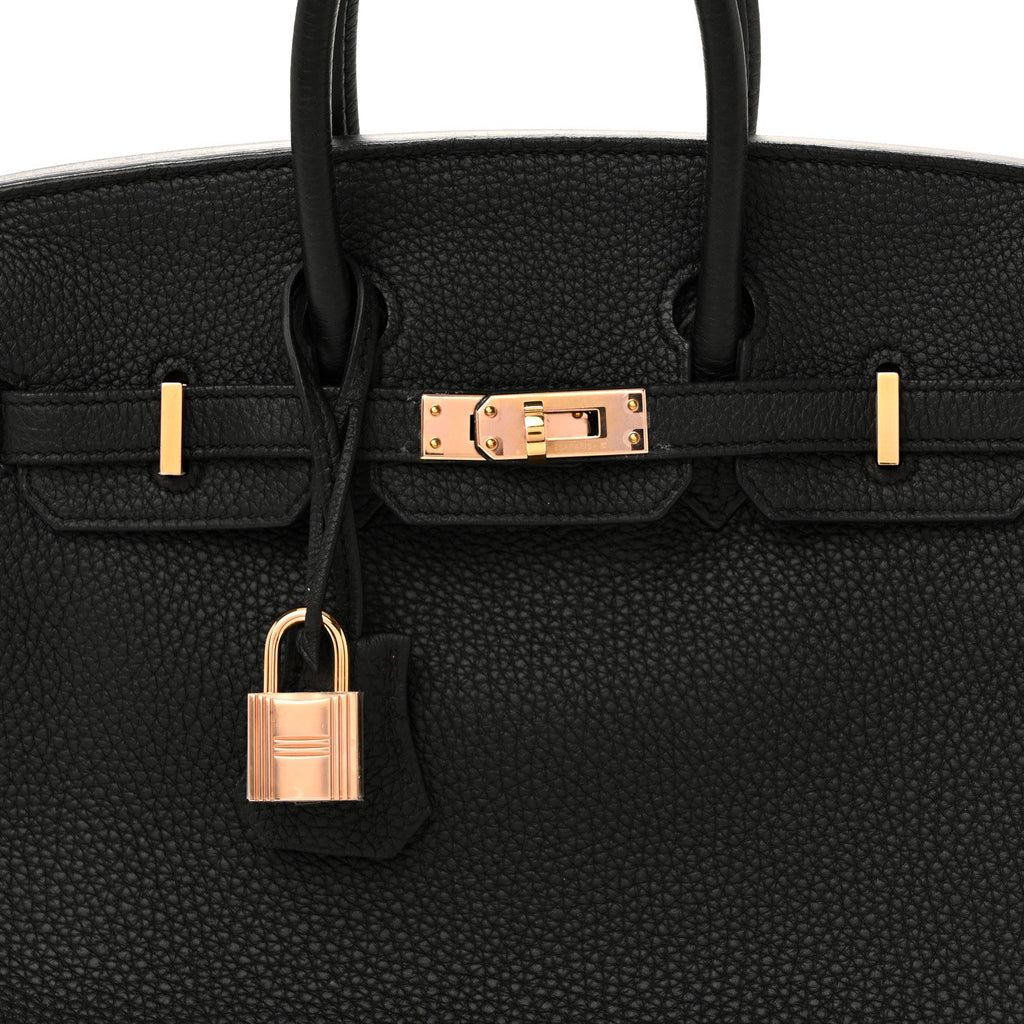 Togo Birkin 25 Black