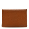 Epsom Calvi Duo Card Case Gold
