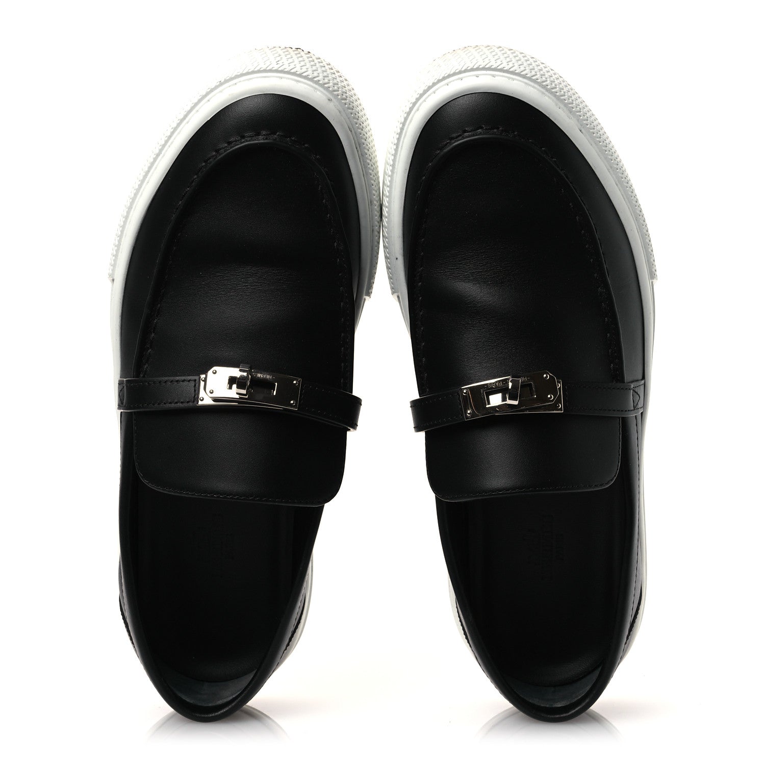 Calfskin Game Slip On Sneakers 39.5 Black