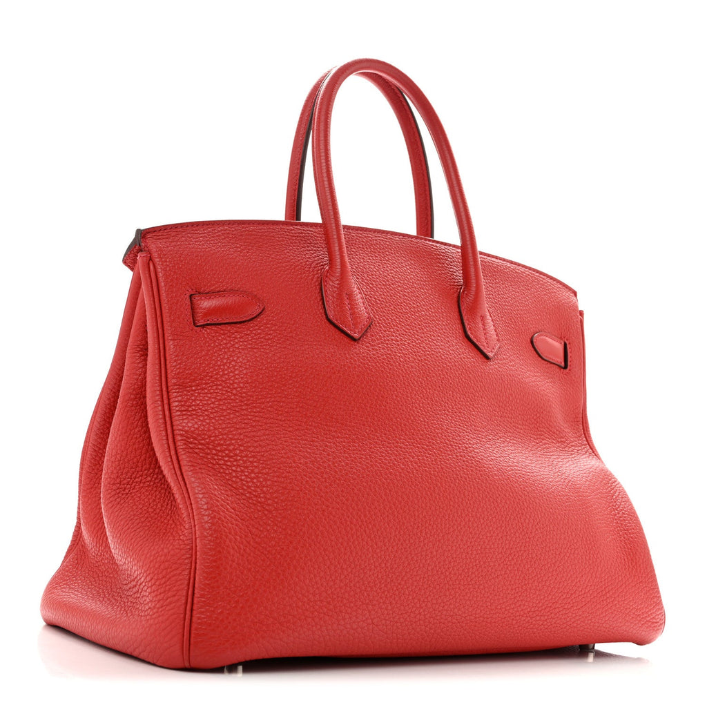 Togo BIRKIN 35 Rouge Casaque