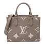 Empreinte Monogram Giant Onthego PM Tourterelle Creme