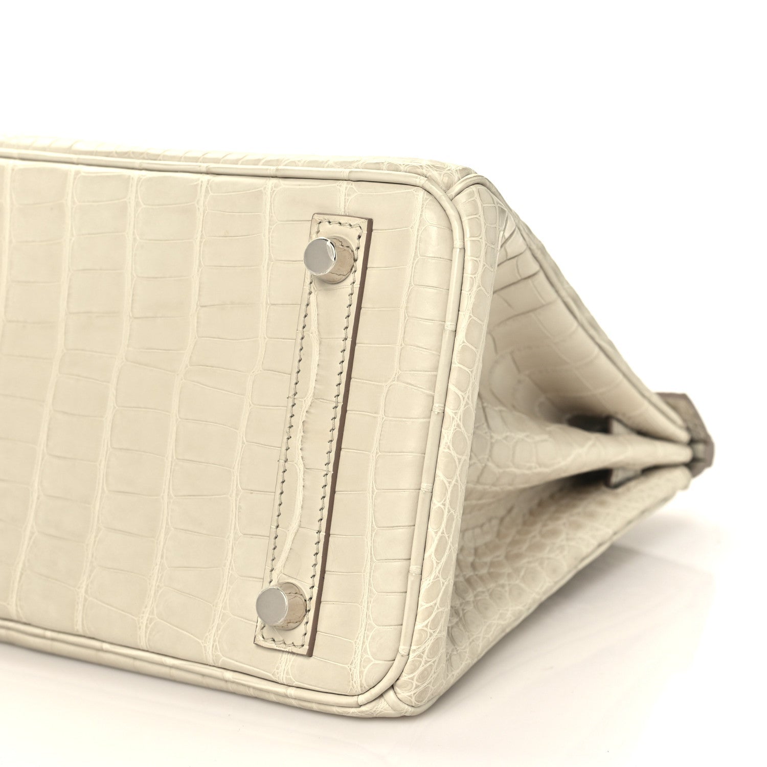 Matte Alligator Birkin 25 Beton