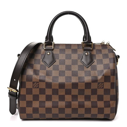 Damier Ebene Speedy Bandouliere 25