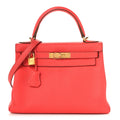 Togo Kelly Retourne 28 Rouge Pivoine