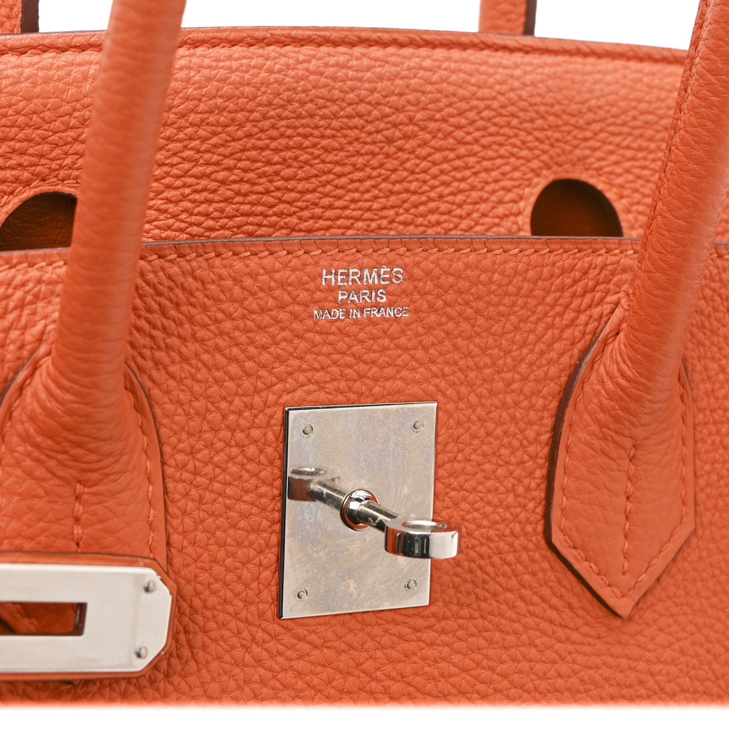 Togo Birkin 30 Orange