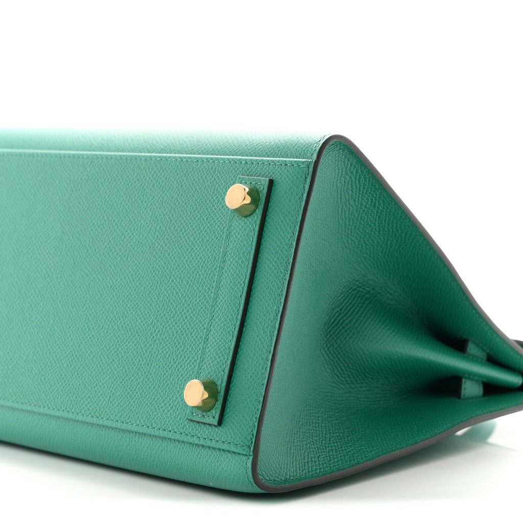 Epsom Birkin Sellier 25 Vert Jade