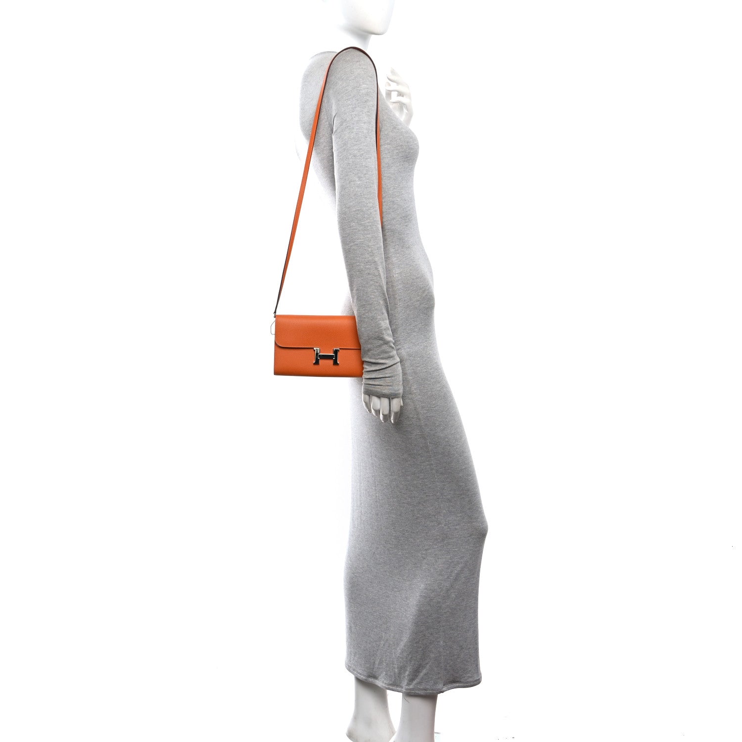 Epsom Constance Long Wallet To Go Wallet Orange