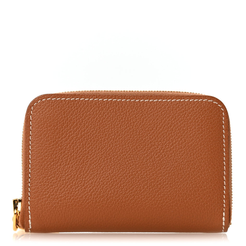 Evercolor Zipengo Chain D'Ancre Compact Cardholder Gold