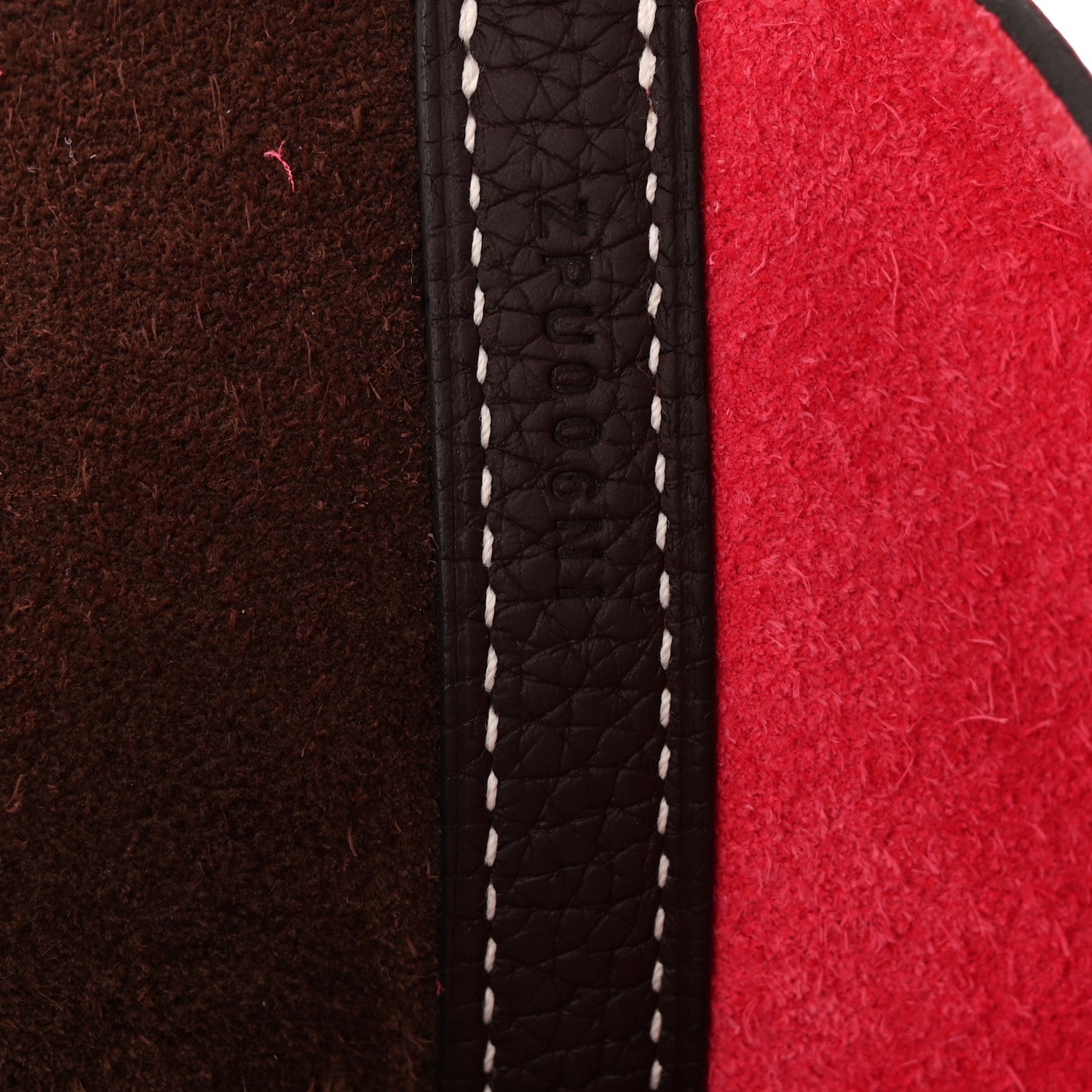 Taurillon Clemence Casaque Picotin Lock 18 PM Rouge Sellier Framboise