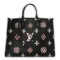 Monogram Giant Wild At Heart Onthego GM Black