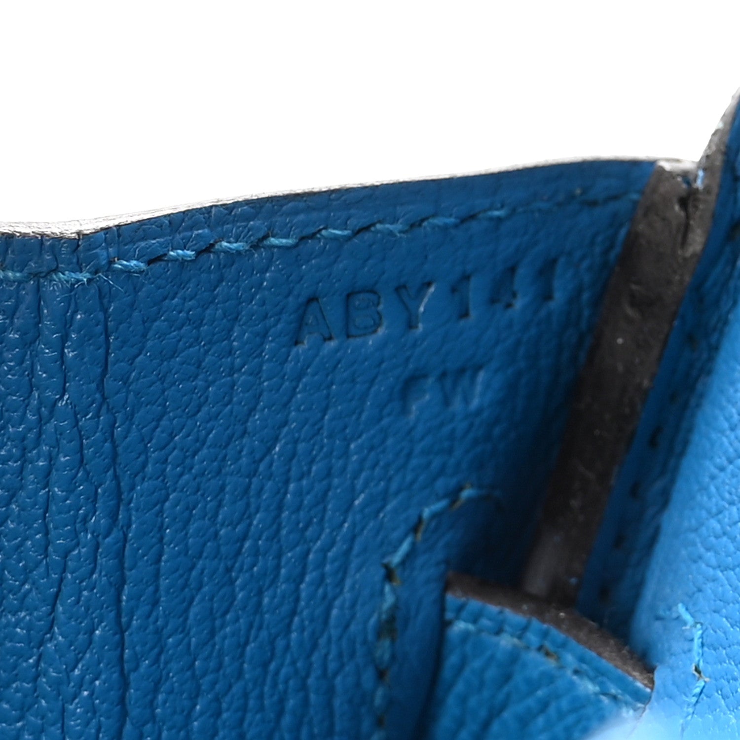 Epsom Birkin 30 Bleu Frida