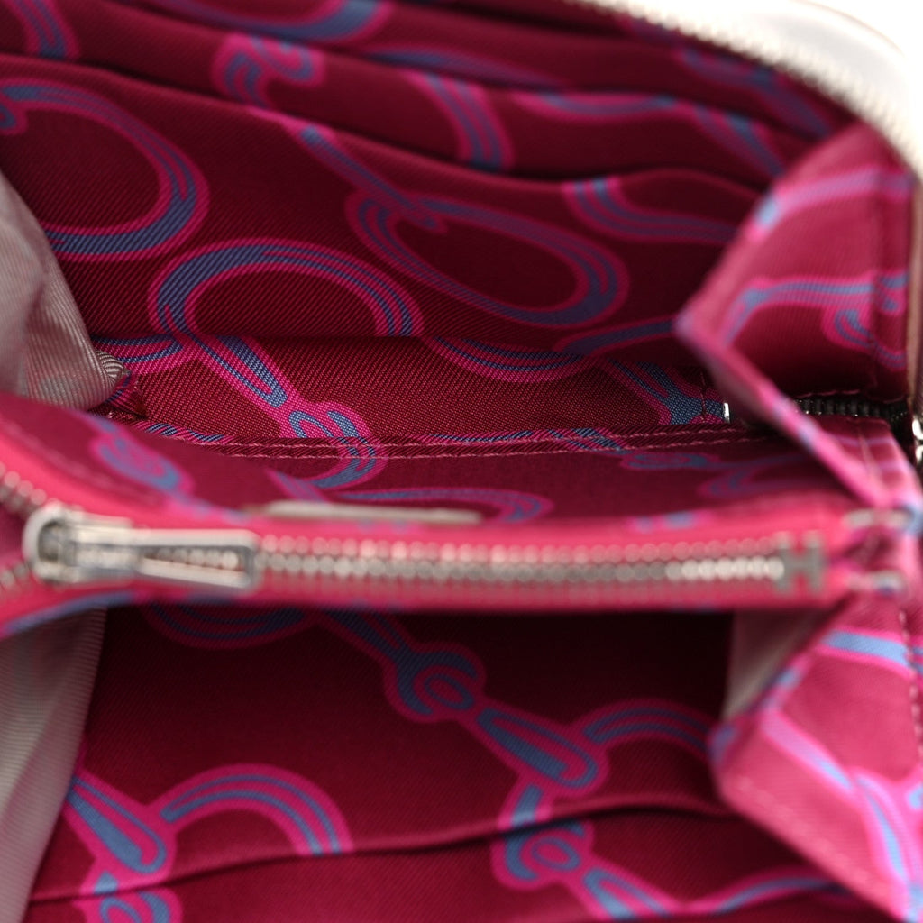 Epsom Silk'In Compact Wallet New White