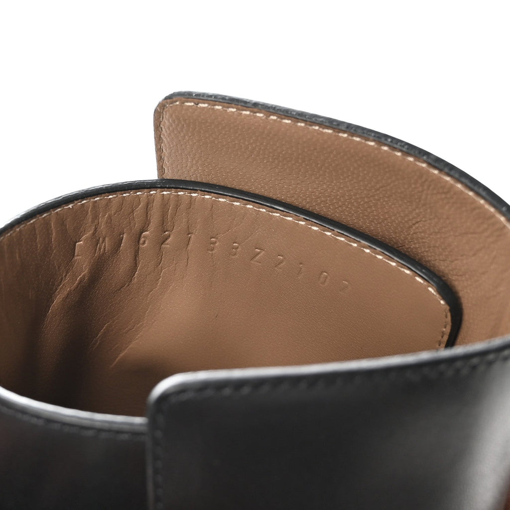 Calfskin Neo Low Boots 41 Black