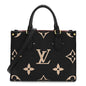 Empreinte Monogram Giant Onthego PM Black Beige