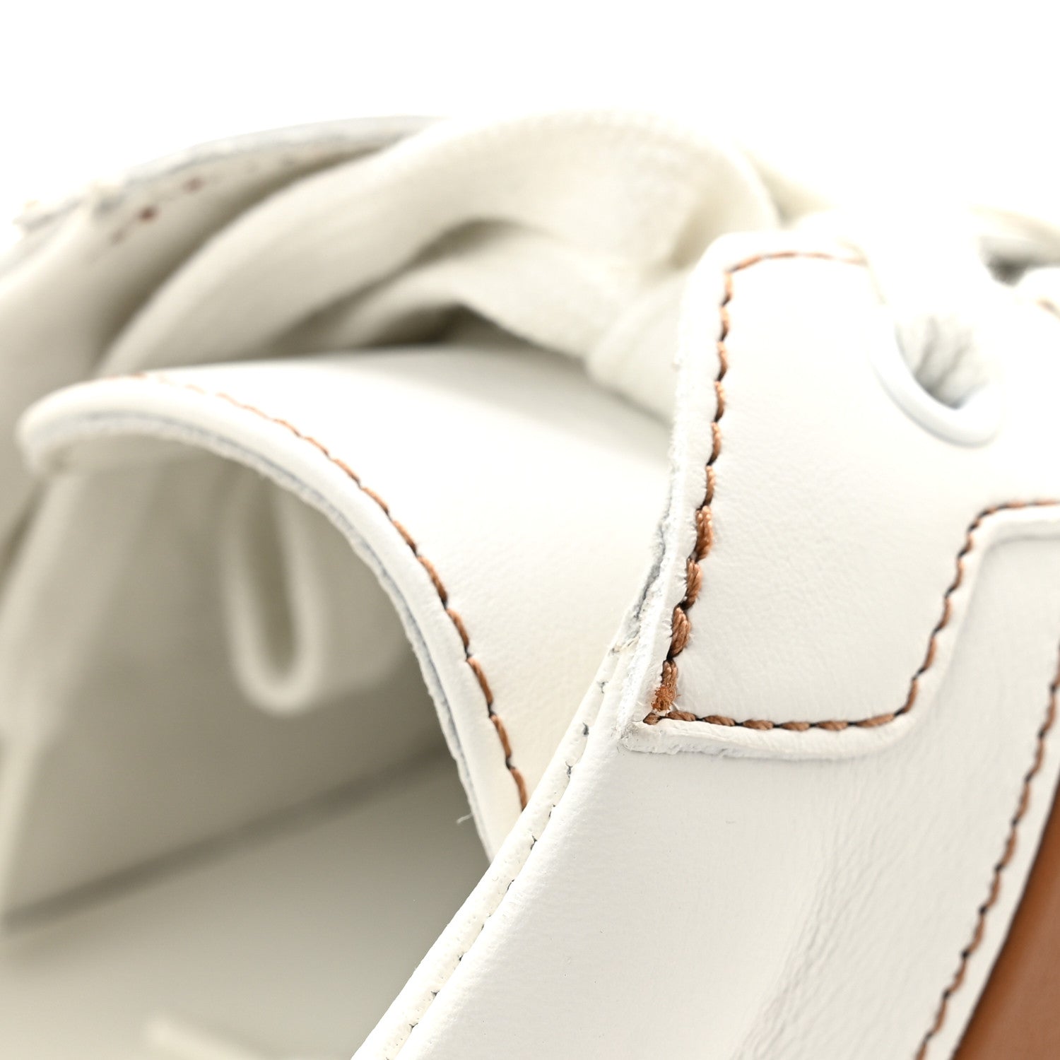 Calfskin Mens Keep Mule Sneakers 42 White Naturel