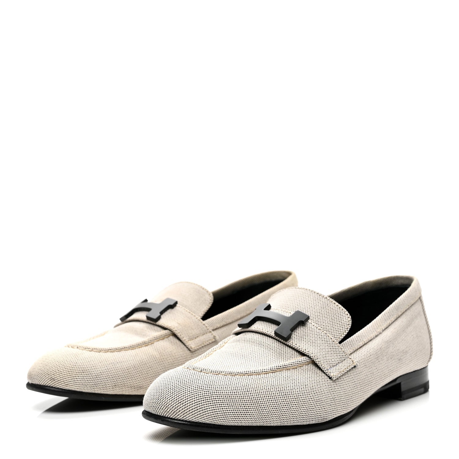 H Canvas Paris Loafers 37 Prunoir