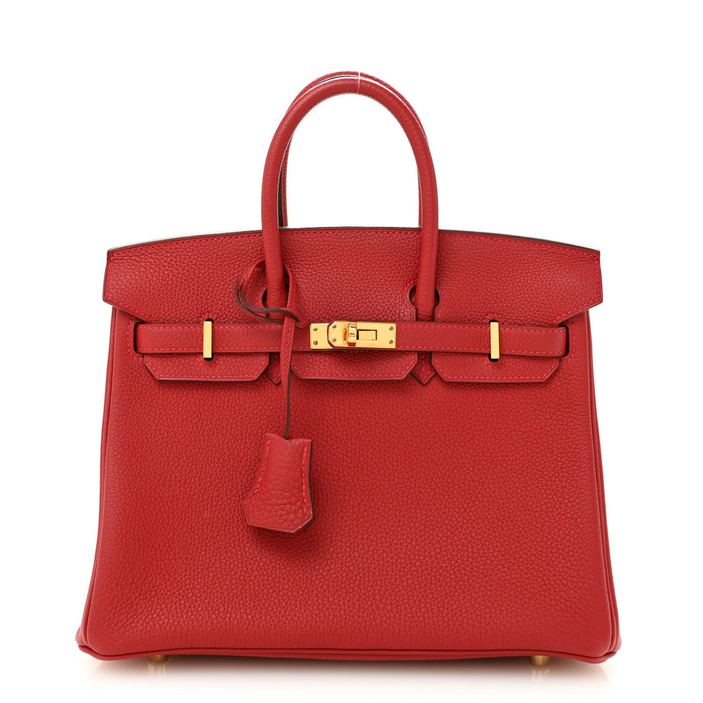 Togo Birkin 25 Rouge Vif