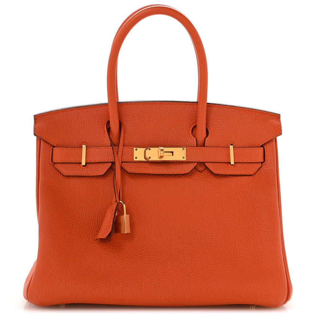 Togo Birkin 30 Orange