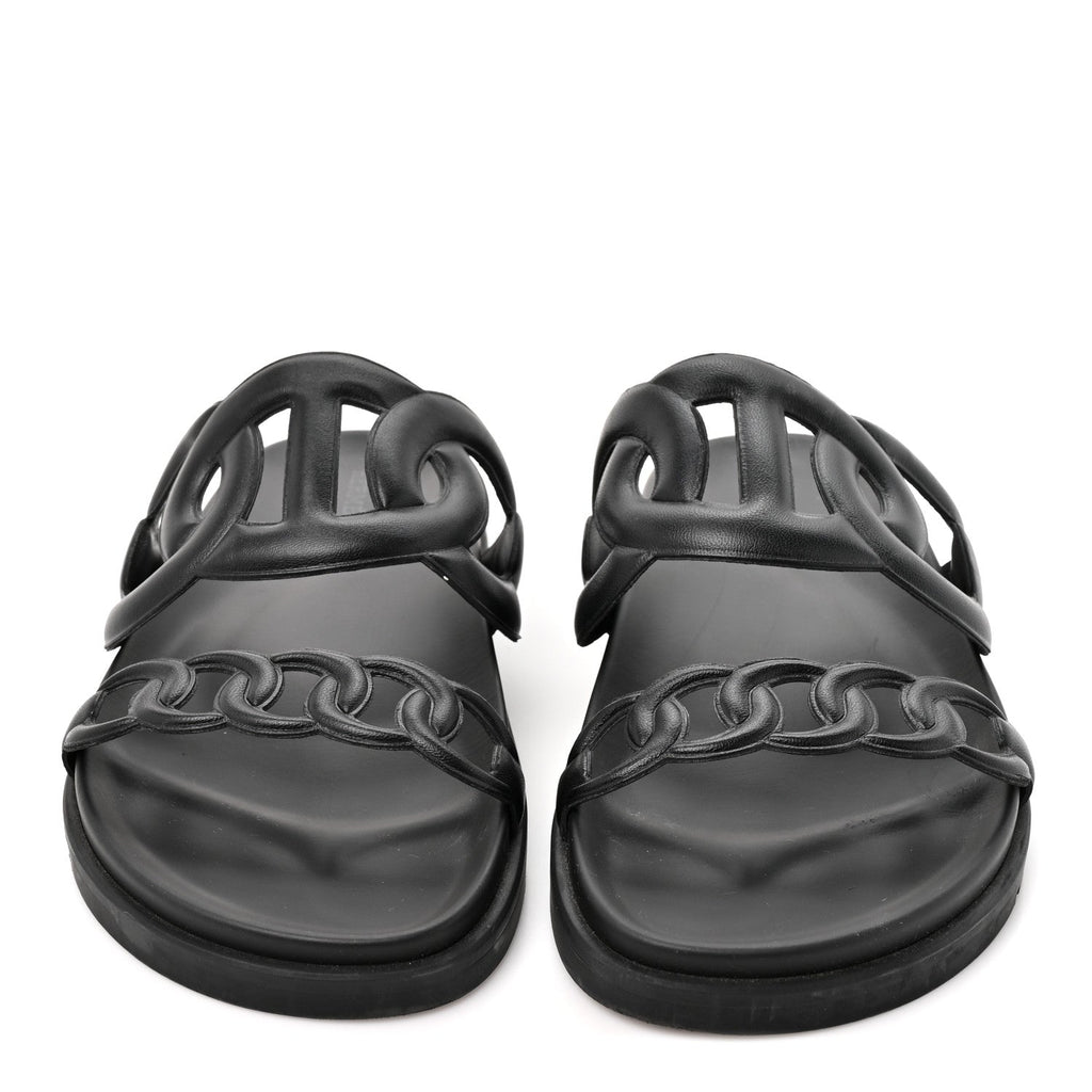 Nappa Extra Sandals 37 Black
