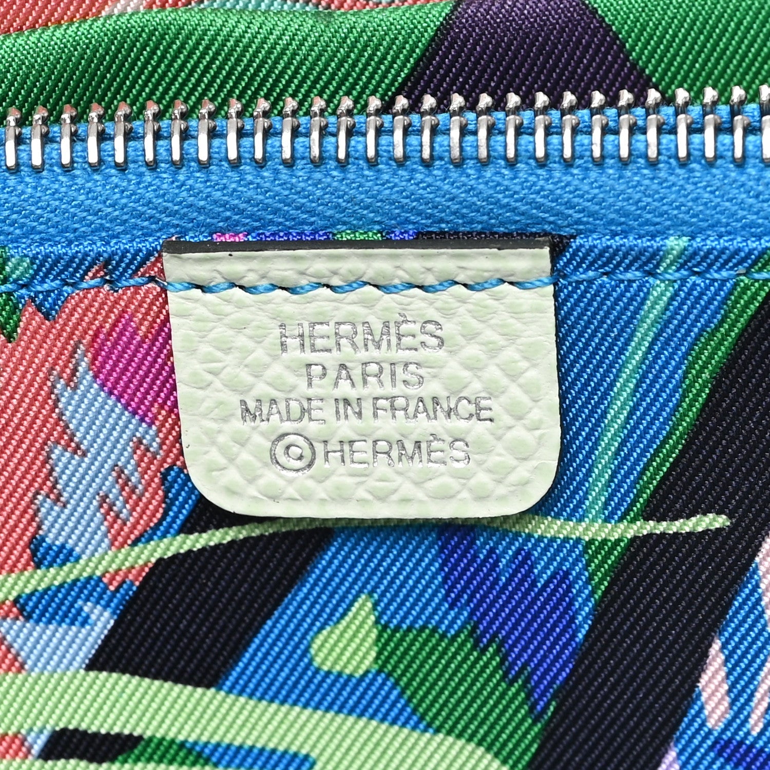 Epsom Silk'In Wallet Vert Fizz