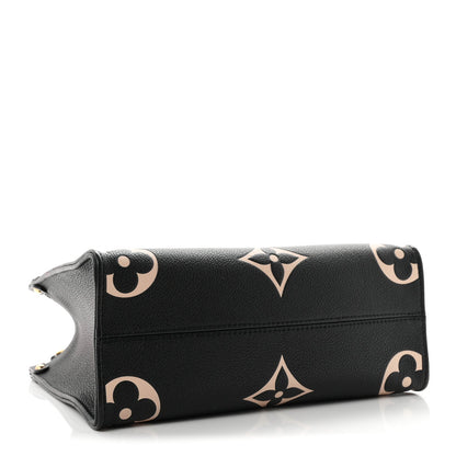 Empreinte Monogram Giant Onthego PM Black Beige