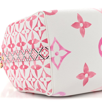 Monogram Giant By The Pool 2.0 Speedy Bandouliere 25 Rose