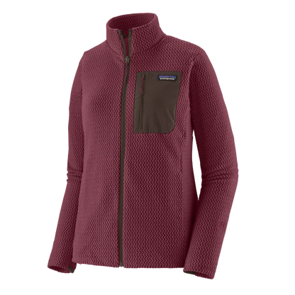 Patagonia Women’s R1® Air Jacket – Lightweight Breathable Full-Zip Fleece