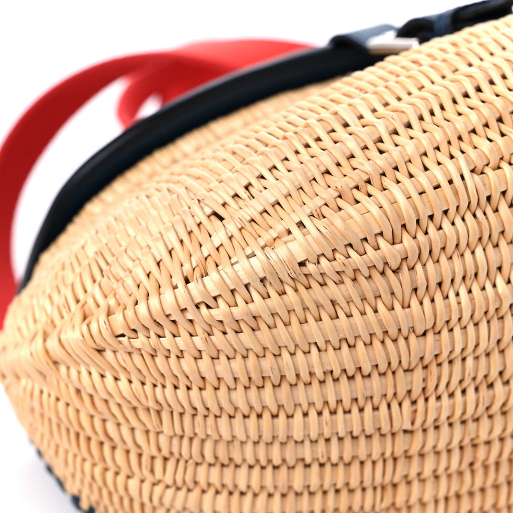 Swift Wicker Picnic Fishing Bag Bleu de Prusse