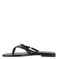 Calfskin Miss Sandals 39 Black