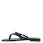 Calfskin Miss Sandals 39 Black