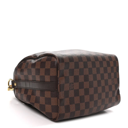 Damier Ebene Speedy Bandouliere 25