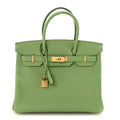 Epsom Birkin 30 Vert Criquet
