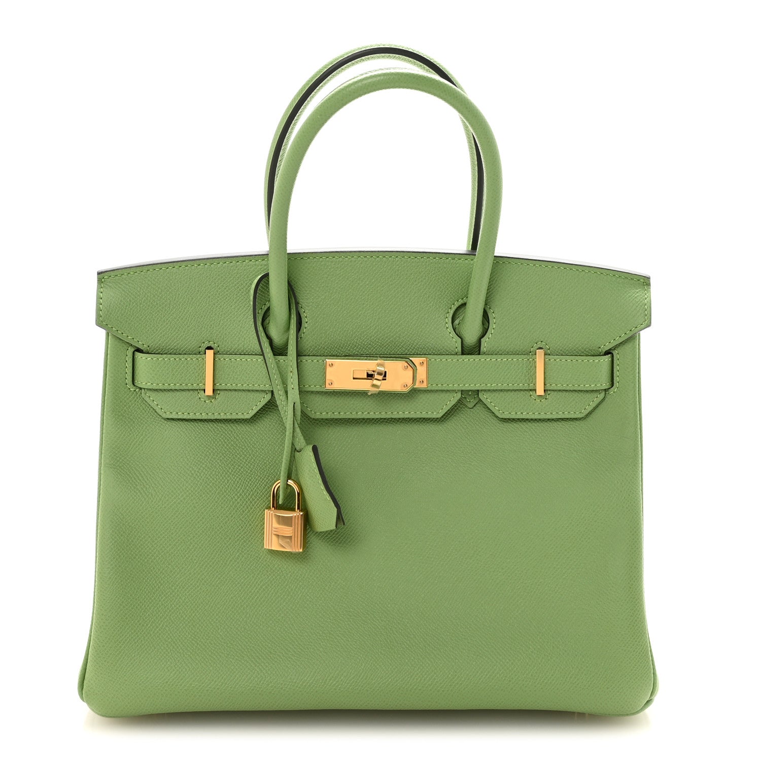 Epsom Birkin 30 Vert Criquet