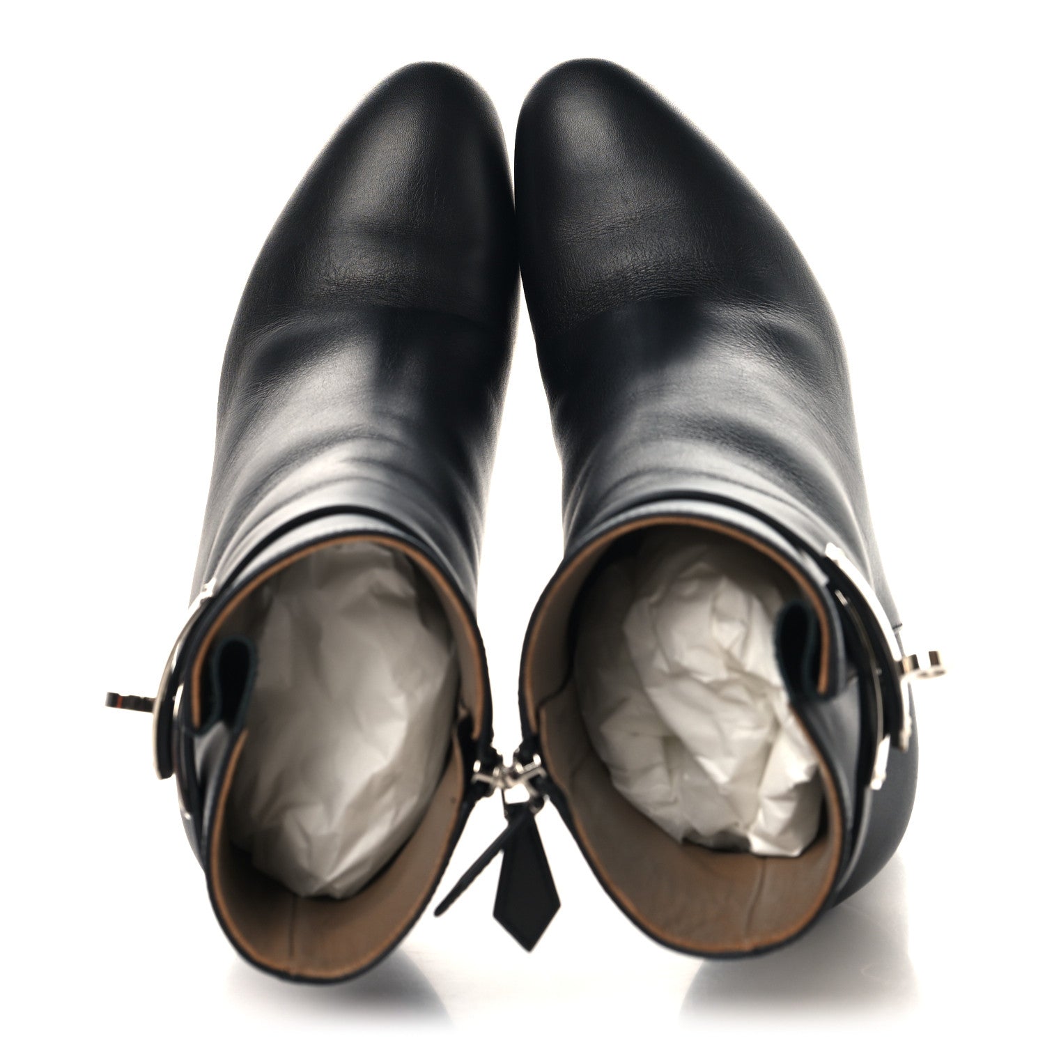 Calfskin Saint Germain Ankle Boots 37 Black