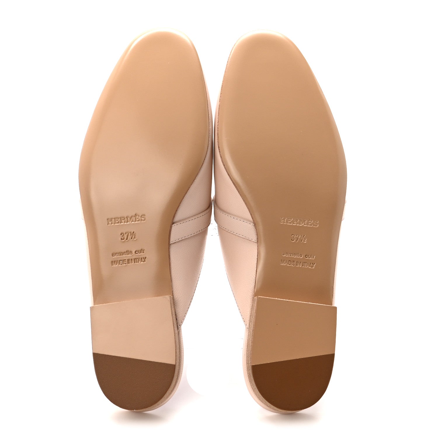 Goatskin Oz Mules 37.5 Blanc Poros