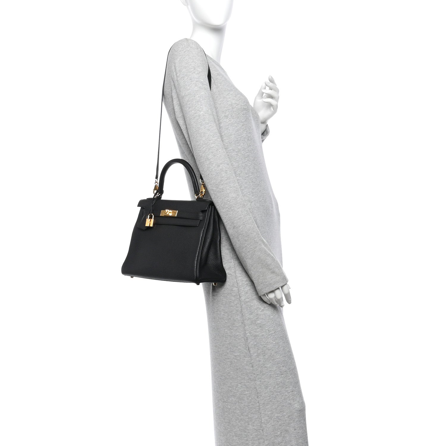 Togo Kelly Retourne 28 Black