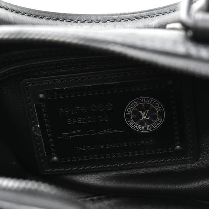 Calfskin Monogram Speedy P9 Bandouliere 20 Ultra Black
