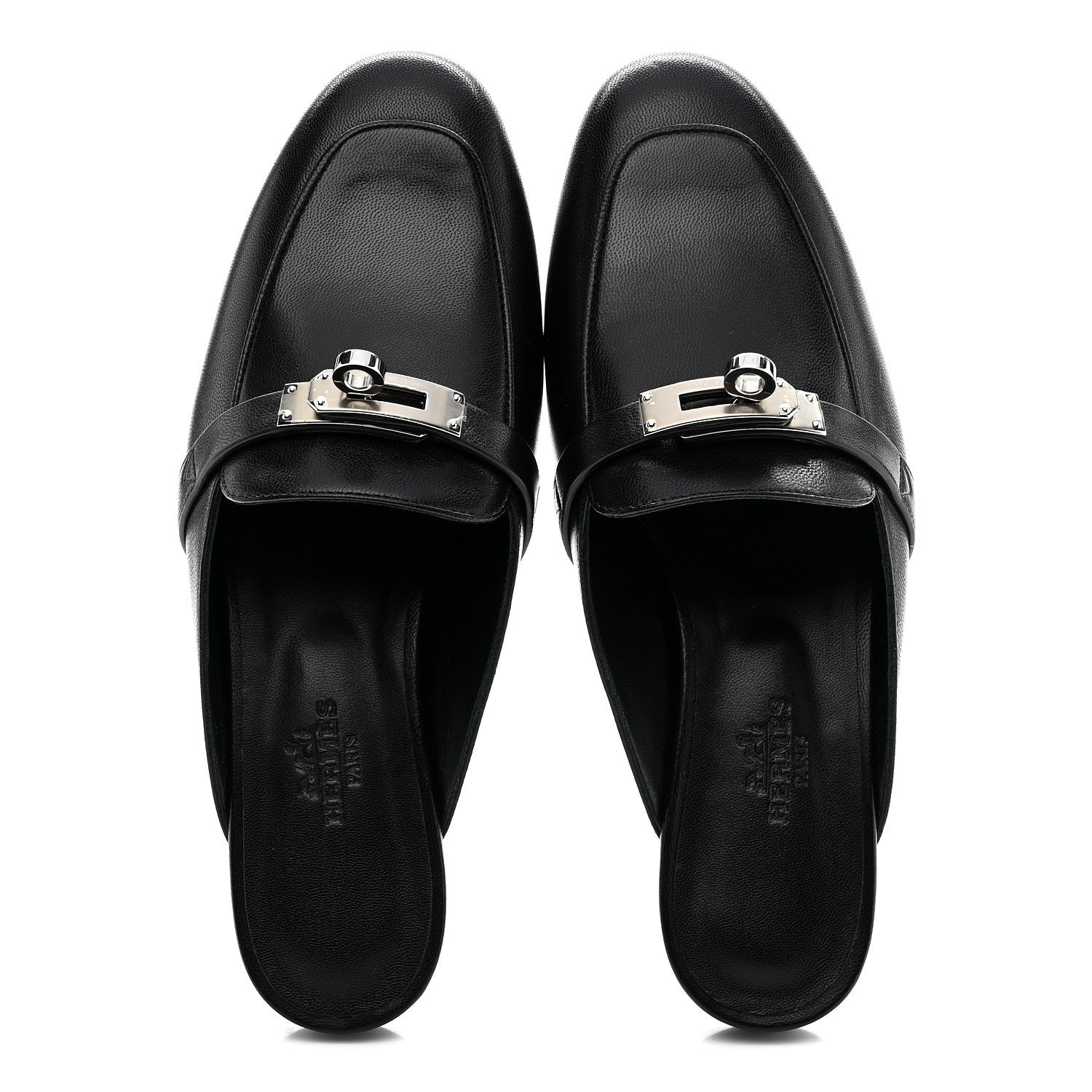 Goatskin Oz Mules 35 Black