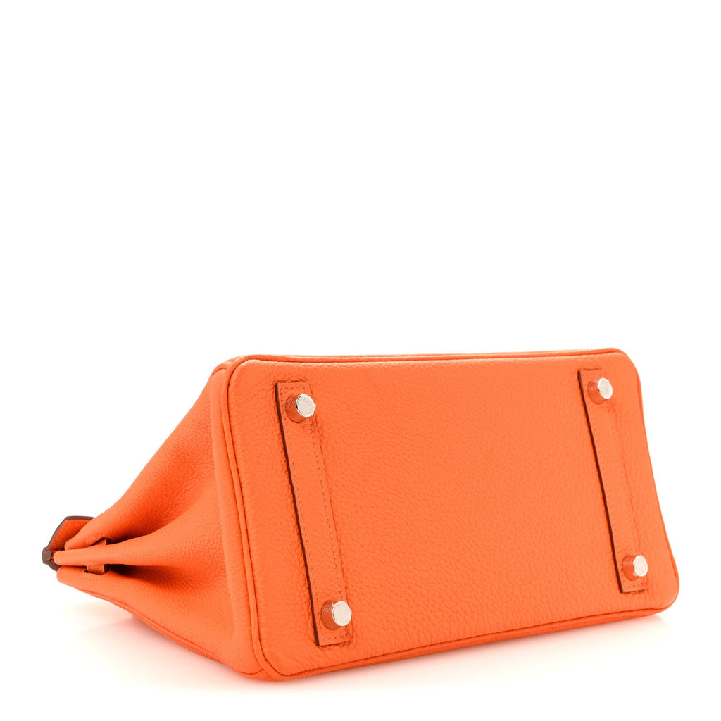 Togo Birkin 25 Orange Minium