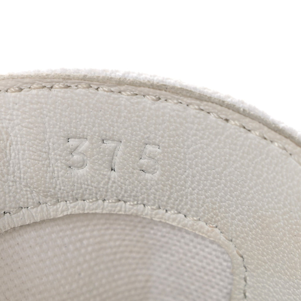 Canvas Embroidered Innocent Sneakers 37.5 White