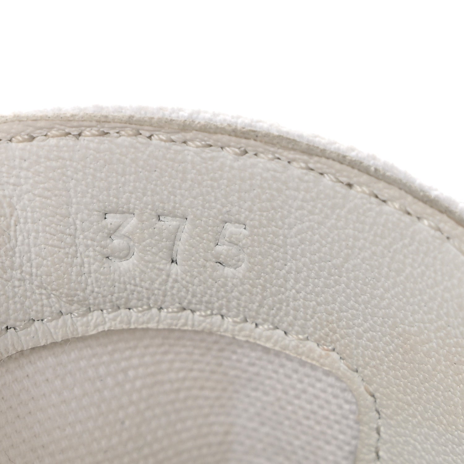Canvas Embroidered Innocent Sneakers 37.5 White