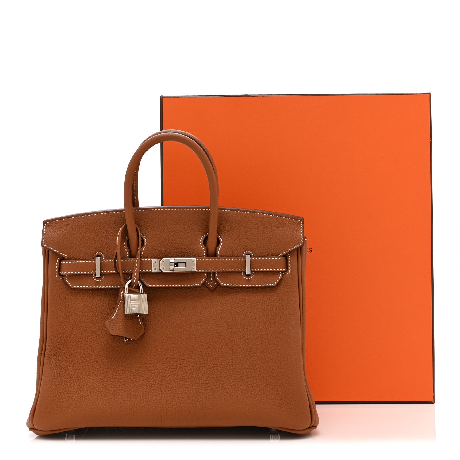 Togo Birkin 25 Gold