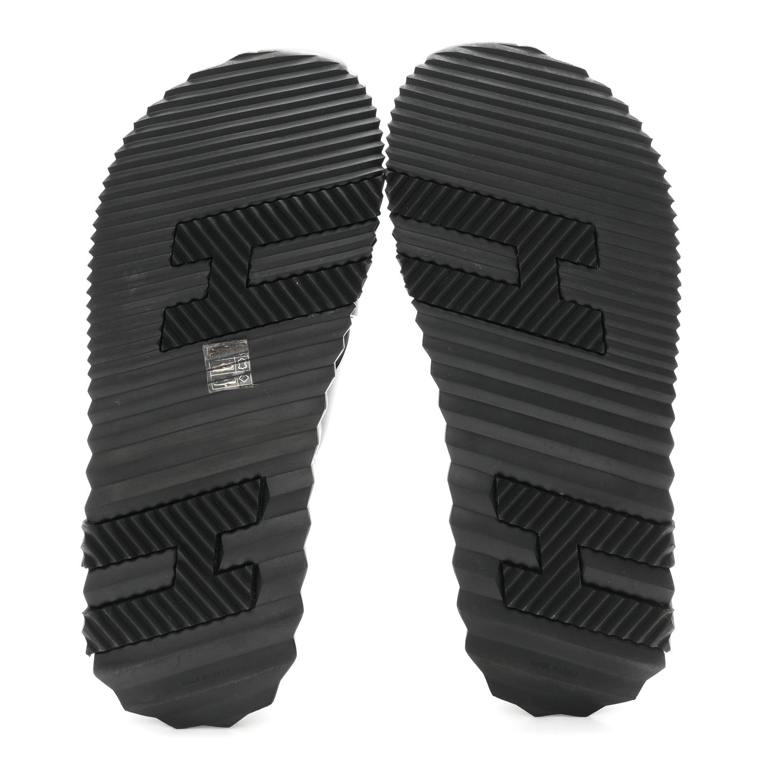 Nappa Mens Infra Sandals 42 Black