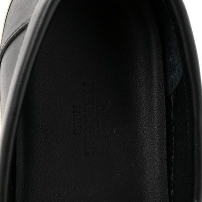 Calfskin Game Slip On Sneakers 38 Black